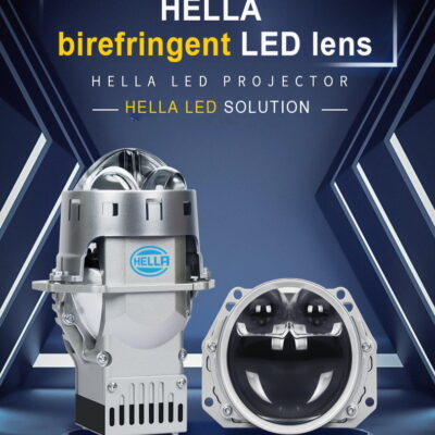 HELLA D2 LED 55W/65W 6000K White LED Projector Lens 2Pcs HELLA®