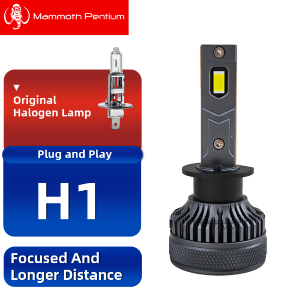 M700 H1 70W 7000LM White LED Headlight Bulbs 2Pcs MAMMOTH®