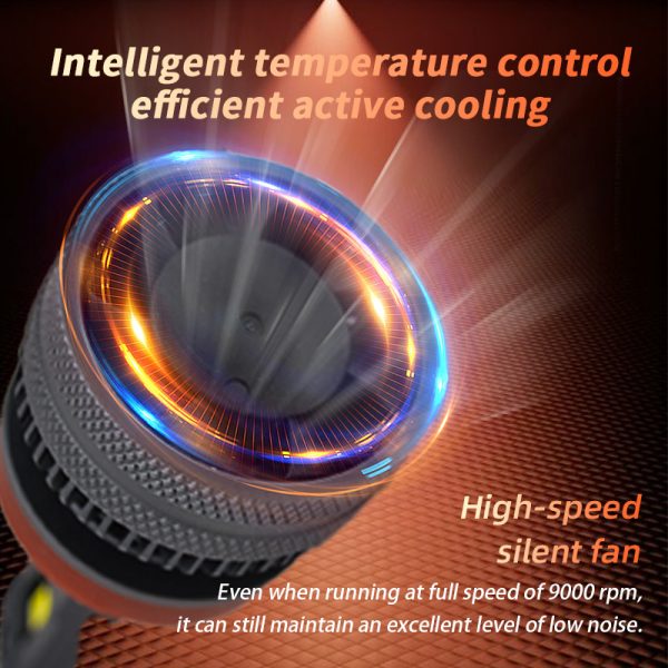 M700 H11 70W 7000LM White LED Headlight Bulbs 2Pcs MAMMOTH® - 图片 7
